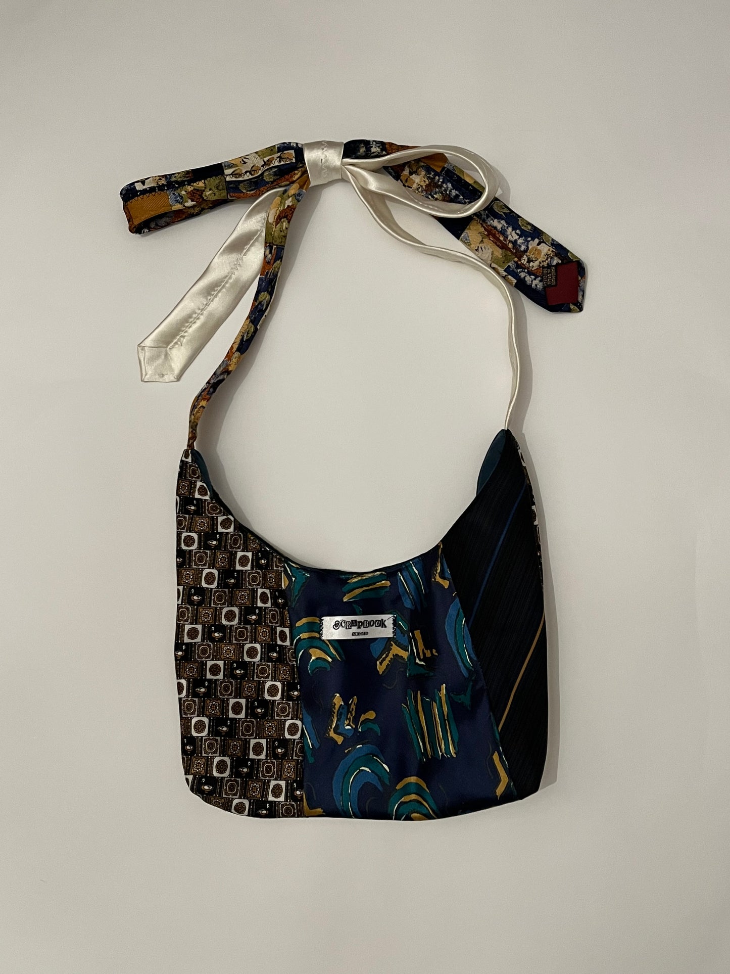 Scrapbook Mini Bag (peacock blue)