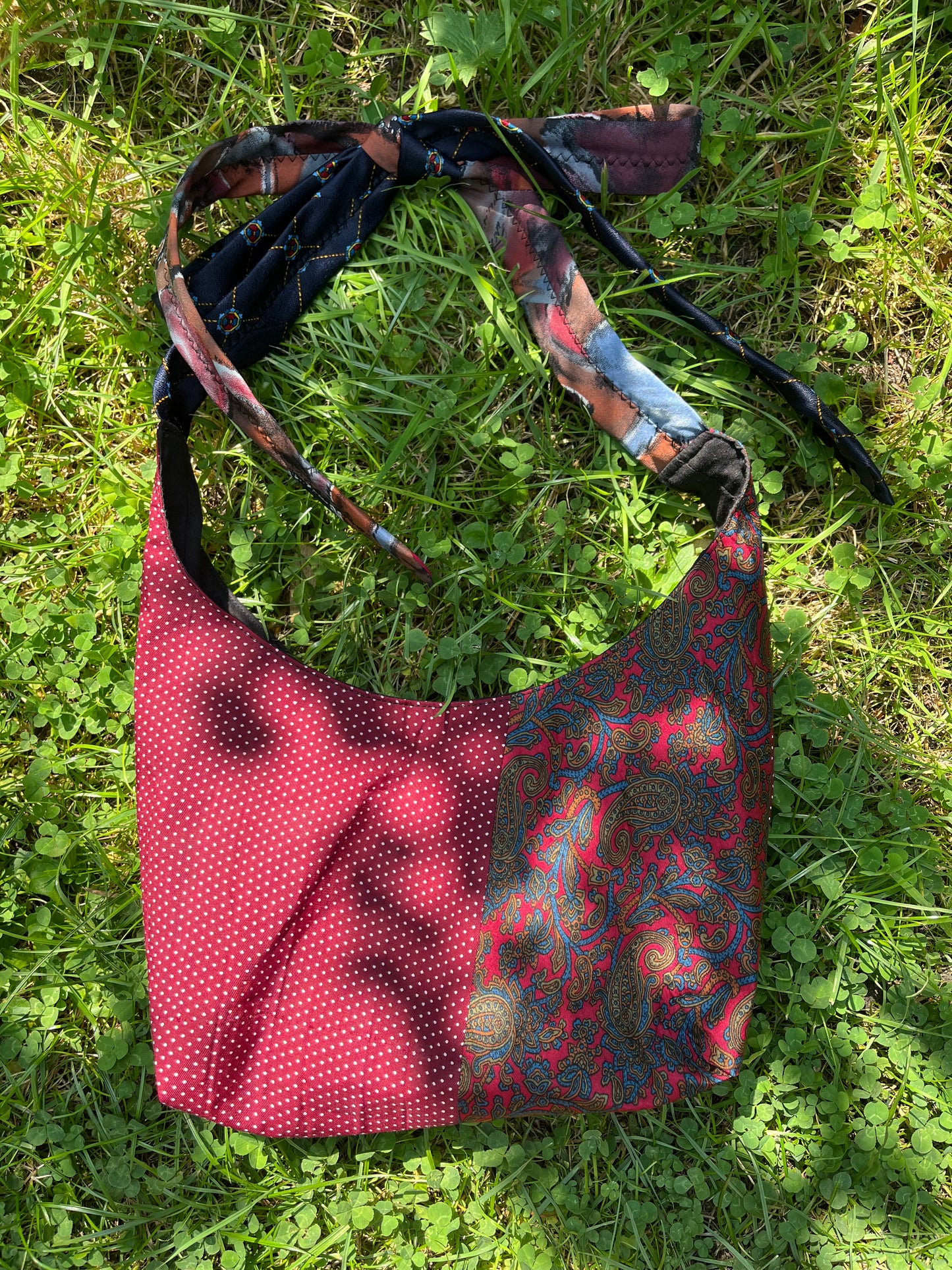 Scrapbook Mini Bag (deep red)