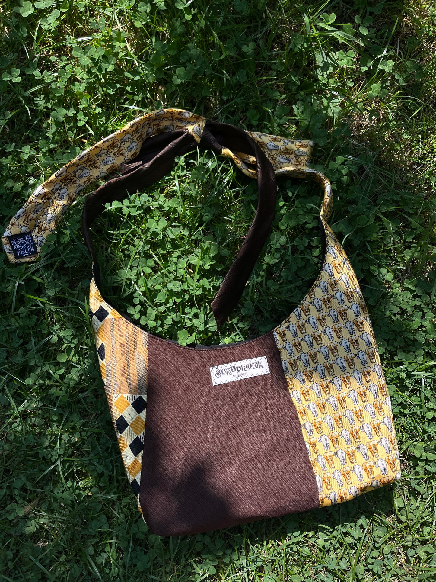 Scrapbook Mini Bag (elephant)