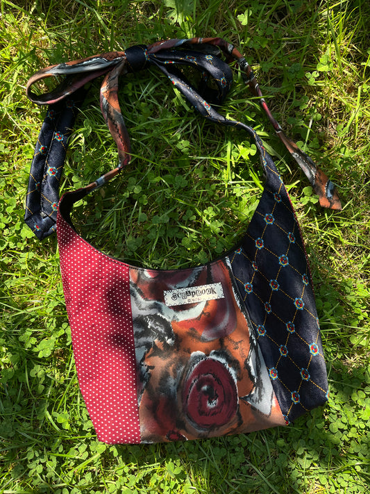 Scrapbook Mini Bag (deep red)